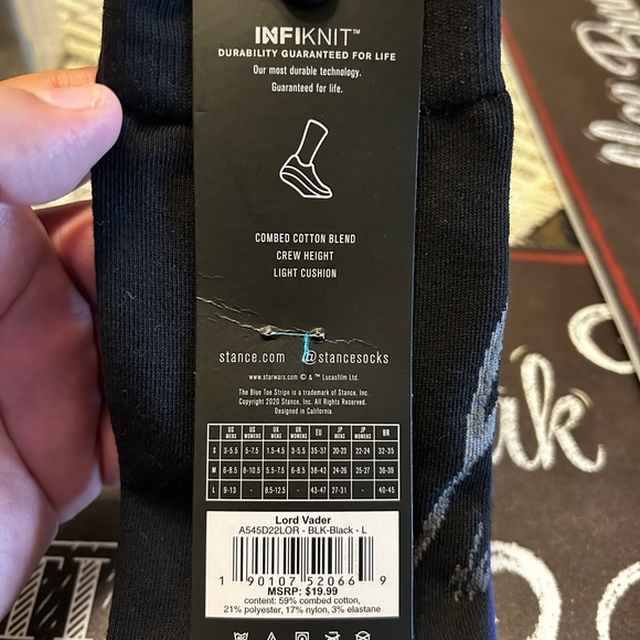 StarWars Darth Vader socks 🧦 - Picture 2 of 3